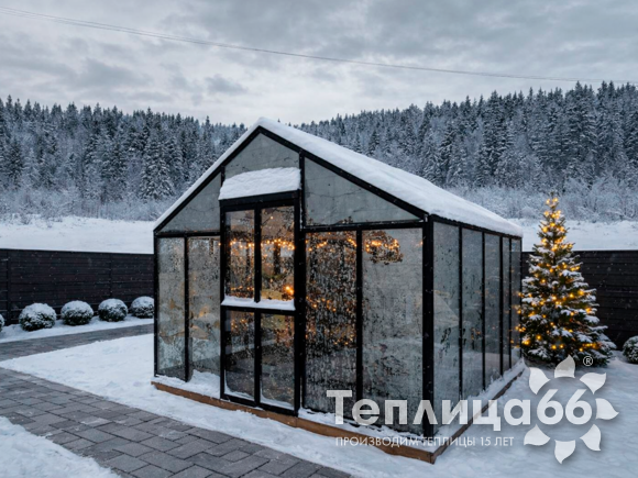 Теплица Гарденикс PRO (под стекло), ширина 3 м